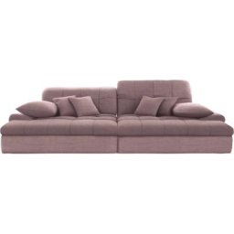 Mr. Couch Big-Sofa Biarritz, Wahlweise mit Kopfteilverstellung und RGB-LED-Beleuchtung