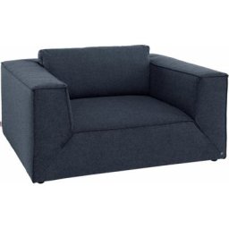 TOM TAILOR Loveseat BIG CUBE STYLE, mit bequemen Stegkissen, extra große Sitztiefe, Breite 147 cm