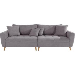 andas Big-Sofa Penelope Luxus, mit besonders hochwertiger Polsterung für bis zu 140 kg pro Sitzfläche