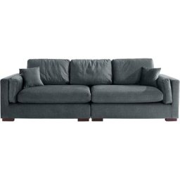 Home affaire Big-Sofa Fresh Pond, in vielen Bezugsqualitäten und Farben, B/T/H: 290/96/95 cm
