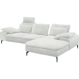 W.SCHILLIG Ecksofa valentinoo, Set, inklusive Hocker, mit Sitztiefenverstellung, Breite 299 cm