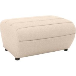 DOMO collection Polsterhocker Soleil, Speziell für Outdoor, witterungsbeständig, incl. Schutzhülle