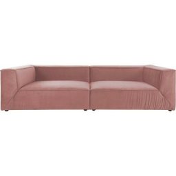 TOM TAILOR Big-Sofa BIG CUBE, in 2 Breiten, wahlweise mit Sitztiefenverstellung, Tiefe 129 cm