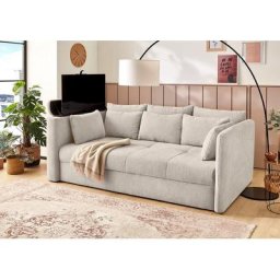 Jockenhöfer Gruppe Big-Sofa Streamer, versenkbarer TV-Lift inkl. Fernbedienung, rechts oder links montierbar