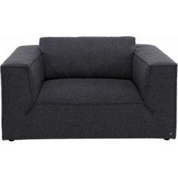 TOM TAILOR Loveseat BIG CUBE STYLE, mit bequemen Stegkissen, extra große Sitztiefe, Breite 147 cm