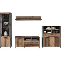 FORTE Wohnwand, (Set, 4-St)