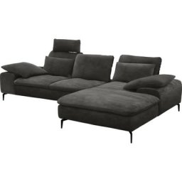 W.SCHILLIG Ecksofa valentinoo, Set, inklusive Hocker, mit Sitztiefenverstellung, Breite 299 cm