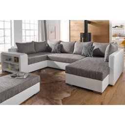 COLLECTION AB Wohnlandschaft, mit Bettfunktion, wahlweise mit Federkern