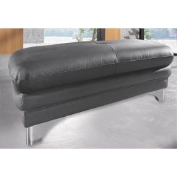 COTTA Polstergarnitur, (Set), Set: Ecksofa, Hocker, Kopfteilverstellung, wahlweise mit Bettfunktion