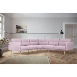 andas Ecksofa Brande, gleichschenklig,in skandinavischem Design