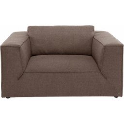 TOM TAILOR Loveseat BIG CUBE STYLE, mit bequemen Stegkissen, extra große Sitztiefe, Breite 147 cm