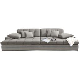 Mr. Couch Big-Sofa Biarritz 2, wahlweise mit Kaltschaum (140kg Belastung/Sitz), Kopfteilverstellung