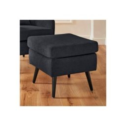 Guido Maria Kretschmer Home&Living Hocker Salla, Bezug auch in Luxus-Microfaser in Teddyfelloptik