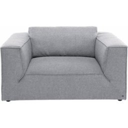 TOM TAILOR Loveseat BIG CUBE STYLE, mit bequemen Stegkissen, extra große Sitztiefe, Breite 147 cm