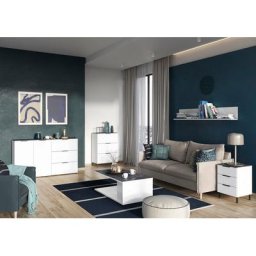 GERMANIA Couchtisch California, Breite 109 cm, mit filigraner Deckplatte