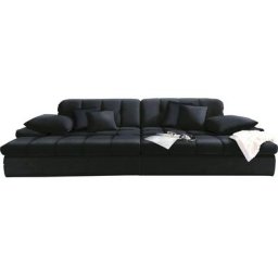 Mr. Couch Big-Sofa Biarritz 2, wahlweise mit Kaltschaum (140kg Belastung/Sitz), Kopfteilverstellung
