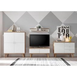 andas Wohnwand Merle, (Set, 4-St), aus der freundin Home Collection