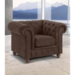 Home affaire Sessel Chesterfield, mit Knopfheftung, auch in Leder