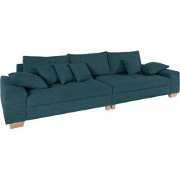 Mr. Couch Big-Sofa, wahlweise mit Kaltschaum (140kg Belastung/Sitz) und AquaClean-Stoff
