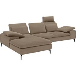 W.SCHILLIG Ecksofa valentinoo, Set, inklusive Hocker, mit Sitztiefenverstellung, Breite 299 cm