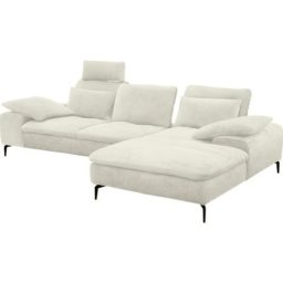 W.SCHILLIG Ecksofa valentinoo, Set, inklusive Hocker, mit Sitztiefenverstellung, Breite 299 cm