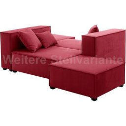 Max Winzer® Wohnlandschaft MOVE, Set, Sofa-Set 09 aus 6 Sitz-Elementen, inklusive 3 Zierkissen