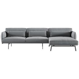 GALA Ecksofa Oak Avenue, Einzelsofa, in verschiedenen Bezügen und Farben, auch in Samt