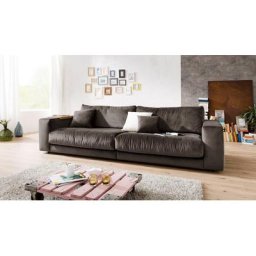 3C Candy Big-Sofa Enisa II, incl. 1 Flatterkissen, Wahlweise mit Flecken-Schutz-Bezug Easy care