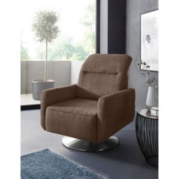 sit&more Drehsessel, inklusive Kopfteilverstellung, mit Federkern