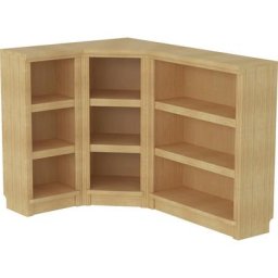 Home affaire Bibliothek Soeren, 3-tlg., Aus Massiver Kiefer