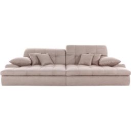 Mr. Couch Big-Sofa Biarritz, Wahlweise mit Kopfteilverstellung und RGB-LED-Beleuchtung