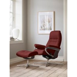 Stressless® Relaxsessel Sunrise, mit Cross Base, Größe S, M & L, Holzakzent Wenge