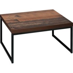 PRO Line Couchtisch Genova, Gestell aus Metall lackiert, Kufengestell, Holzplatte, rechteckig