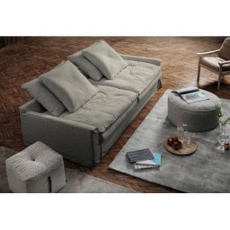 furninova Big-Sofa Sake, inklusive 4 Kissen, abnehmbarer und waschbarer Hussenbezug