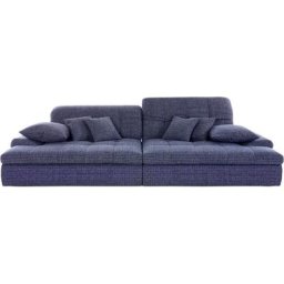 Mr. Couch Big-Sofa Biarritz, Wahlweise mit Kopfteilverstellung und RGB-LED-Beleuchtung