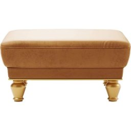 sit&more Polsterhocker Orient 5, goldfarbene Füße