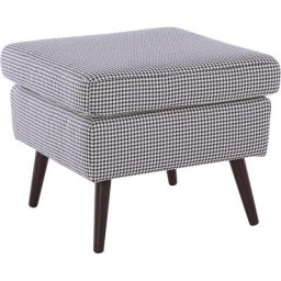 Guido Maria Kretschmer Home&Living Hocker Salla, Bezug auch in Luxus-Microfaser in Teddyfelloptik