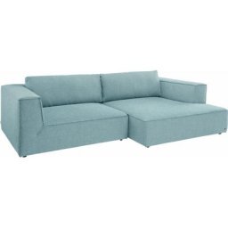 TOM TAILOR Ecksofa BIG CUBE STYLE, mit bequemen Stegkissen, extra große Sitztiefe