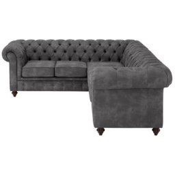 Home affaire Chesterfield-Sofa Chesterfield, mit Knopfheftung, auch in Leder
