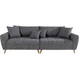 andas Big-Sofa Penelope Luxus, mit besonders hochwertiger Polsterung für bis zu 140 kg pro Sitzfläche