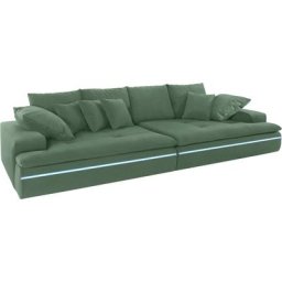 Mr. Couch Big-Sofa, wahlweise mit Kaltschaum (140kg Belastung/Sitz) und AquaClean-Stoff