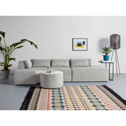 GALA Ecksofa Rue Ginoux, 4 Teile, zusammengesetzt aus Modulen, in vielen Bezugsqualitäten und Farben