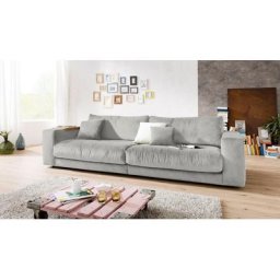 3C Candy Big-Sofa Enisa II, incl. 1 Flatterkissen, Wahlweise mit Flecken-Schutz-Bezug Easy care