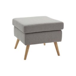 Guido Maria Kretschmer Home&Living Hocker Salla, Bezug auch in Luxus-Microfaser in Teddyfelloptik