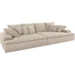 Mr. Couch Big-Sofa, wahlweise mit Kaltschaum (140kg Belastung/Sitz) und AquaClean-Stoff