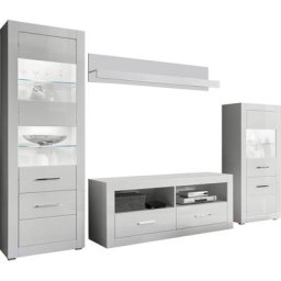 INOSIGN Wohnwand BIANCO, (Set, 4-St)