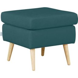 Guido Maria Kretschmer Home&Living Hocker Salla, Bezug auch in Luxus-Microfaser in Teddyfelloptik