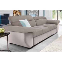 COTTA Polstergarnitur, (Set), Set: bestehend aus 2,5-Sitzer Sofa und Hocker, 2,5-Sitzer
