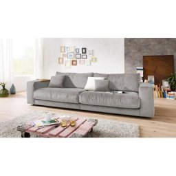 3C Candy Big-Sofa Enisa II, incl. 1 Flatterkissen, Wahlweise mit Flecken-Schutz-Bezug Easy care