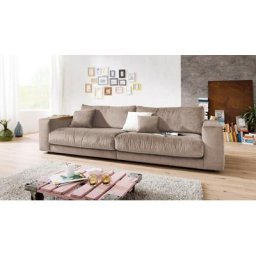 3C Candy Big-Sofa Enisa II, incl. 1 Flatterkissen, Wahlweise mit Flecken-Schutz-Bezug Easy care